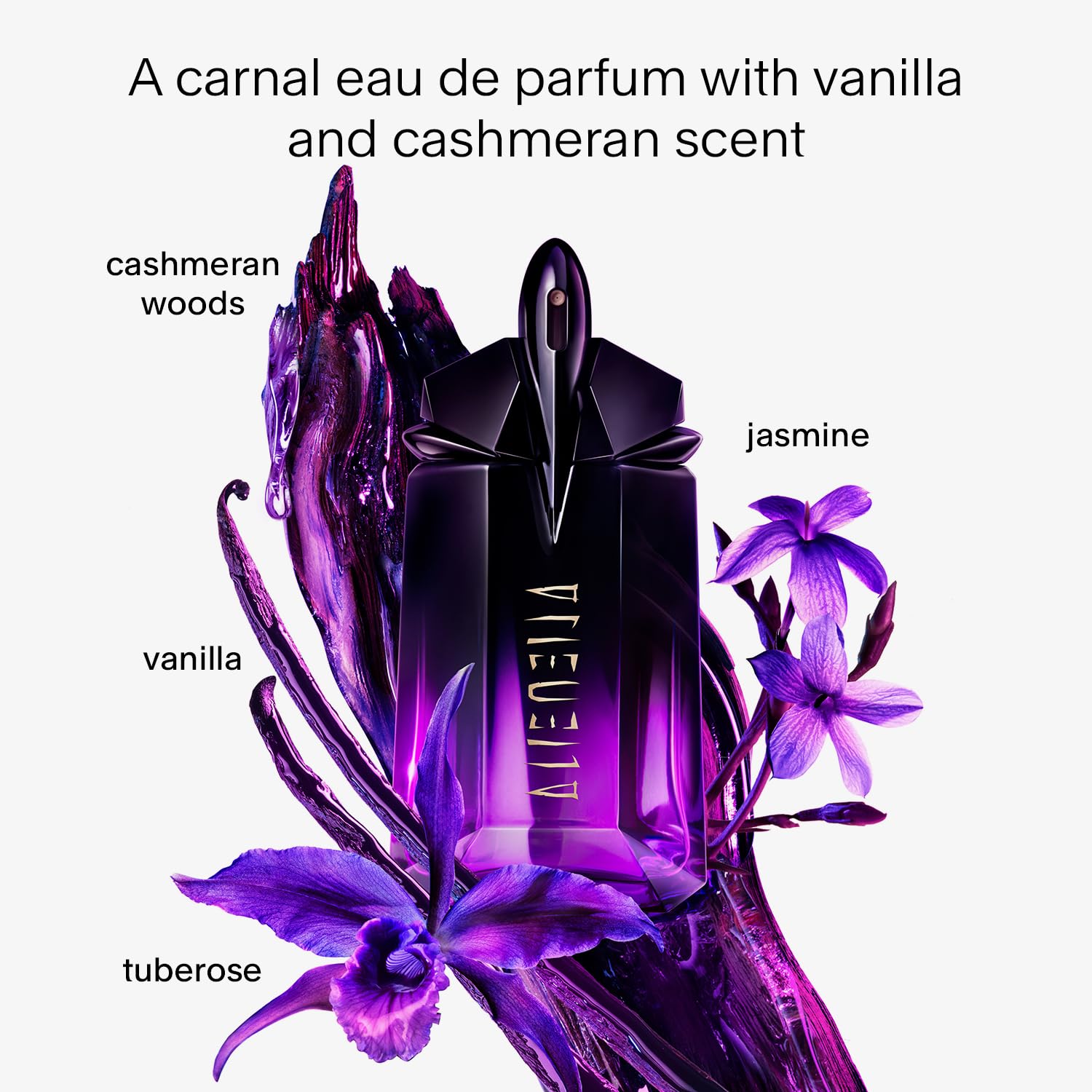 Mugler - Alien Extraintense - Eau de Parfum - Womens Perfume - Floral Scent - With Jasmine, Vanilla and Tuberose