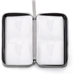 Uentip Cd Case,96 Capacity Hard Plastic Dvd Case Holder For Car Home Travel | Cd Dvd Storage,Zipper Closure,Scratch-Resistant Sleeves,Stay Away Dust And Damp,Storage Music Video Gaming Discs Blu-Ray