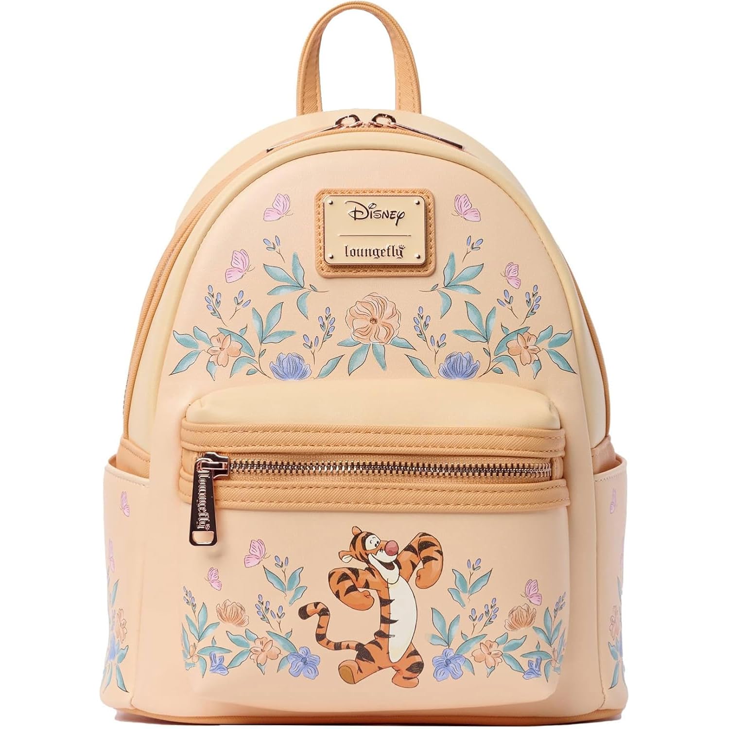 Loungefly Disney Tigger Mini Backpack Handbag Shoulder Strap Bag Peach