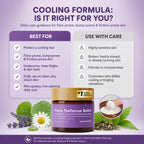 Hidradenitis Suppurativa Flare Defense Balm Cooling Formula: 2Oz Daily Protection For Flare-Prone, Bump-Prone, Friction-Prone Skin – Non-Greasy, Non-Staining – Microsilver Bg™, Zinc Oxide & Botanicals