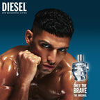 Diesel Only The Brave, Eau De Toilette & Fragrance Gift Set For Men, Fougere Scent With Notes Of Lemon, Rosemary & Ambery Wood