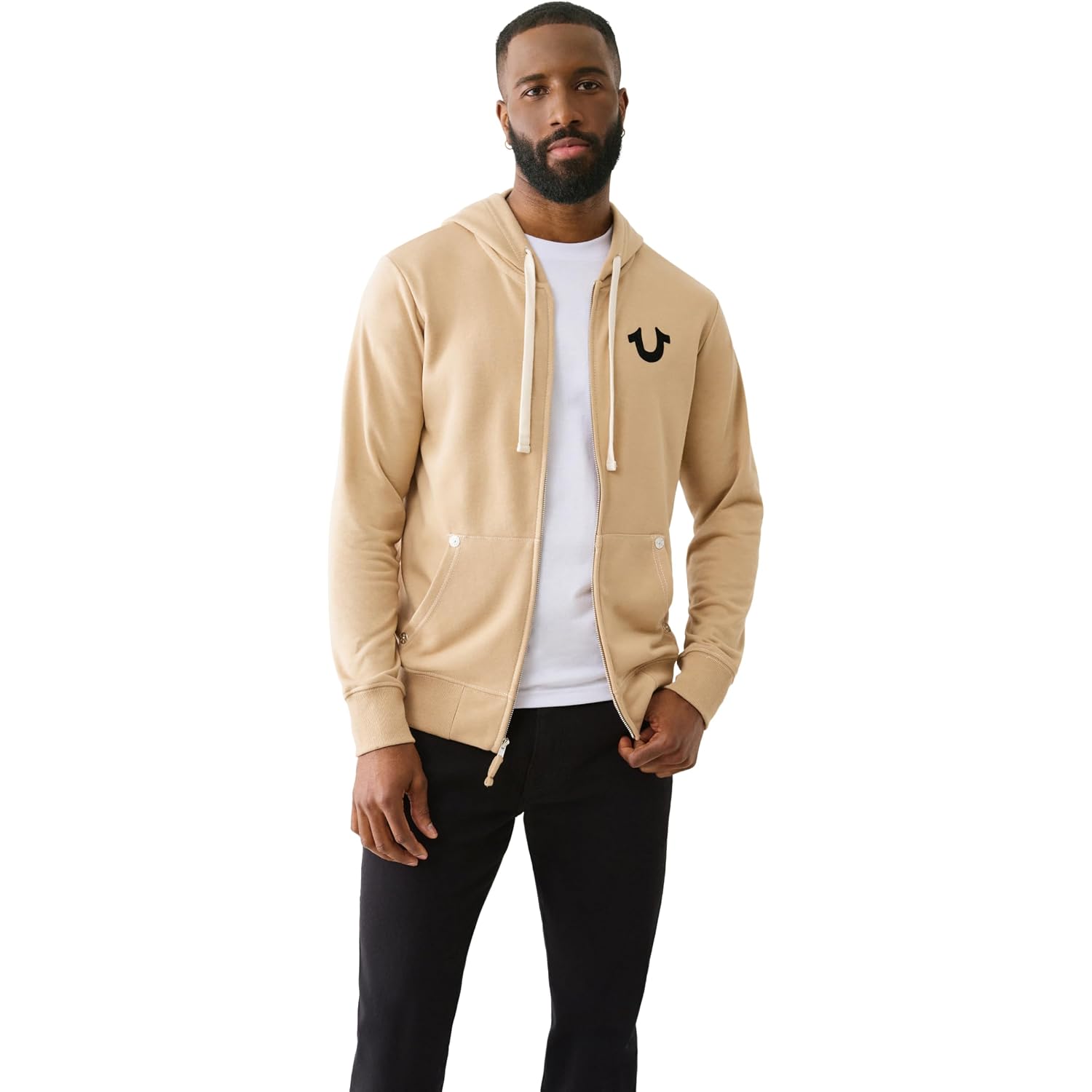 True Religion Men’S Buddha Logo Zip Hoodie – Hoodies For Men, Men’S Fashion Hoodies & Sweatshirts