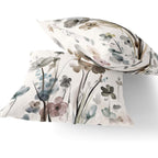 KKVEE Flower Throw Pillow Covers 18x18 Set of 2, Flowers Pillow Cushion Cases, Modern Decorative Square Pillowcases for Sofa Couch Bedroom Living Room Car