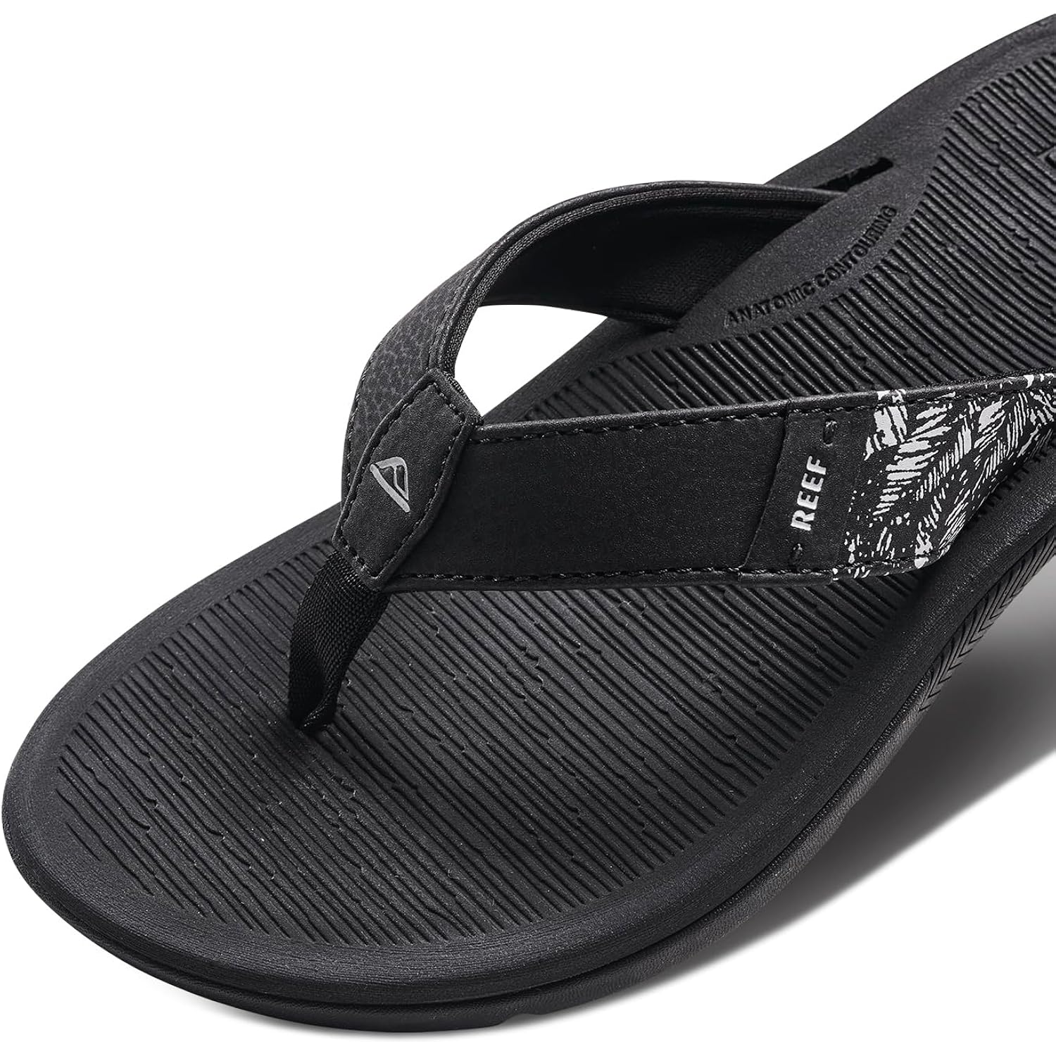 Reef Santa Ana Womens Flip Flop, Arch Support, Water Friendly, Non Marking Outsole
