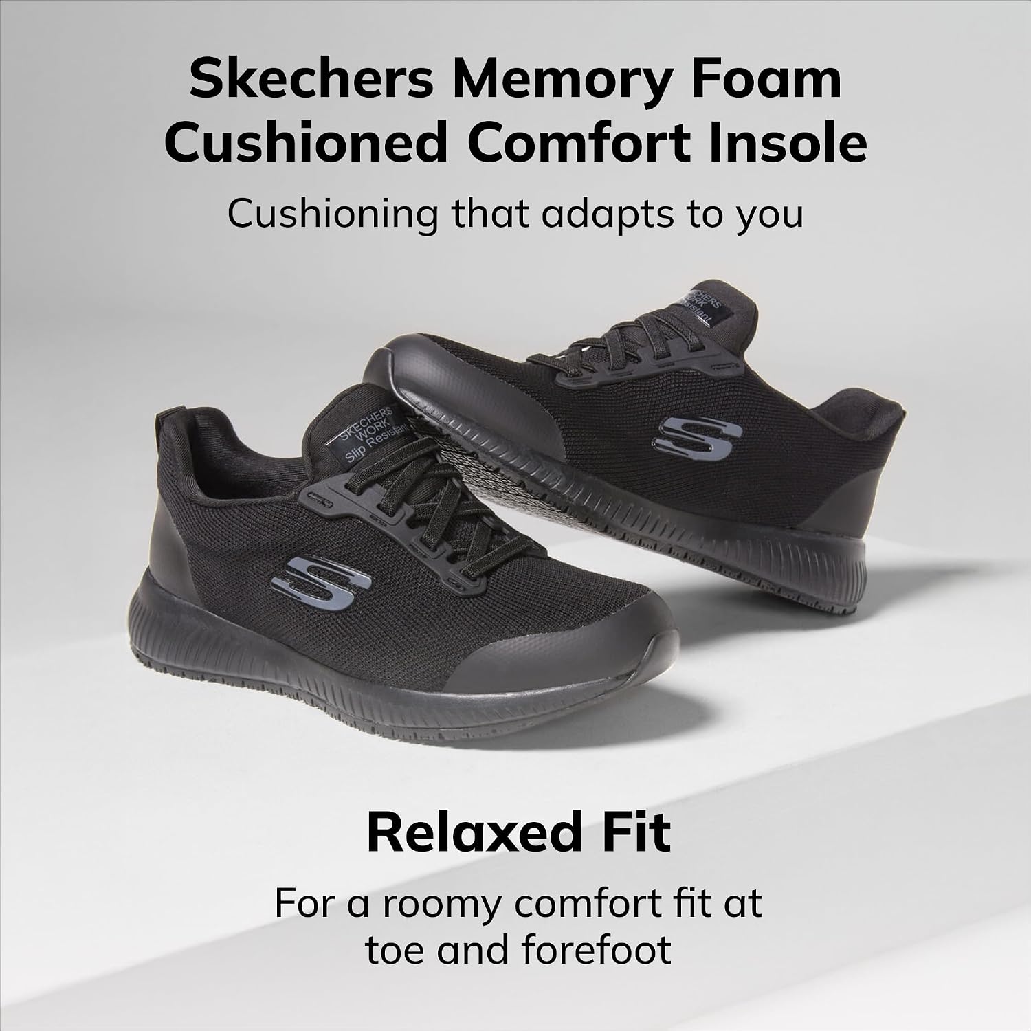 Skechers Women'S Squad Sr Food Service Shoe