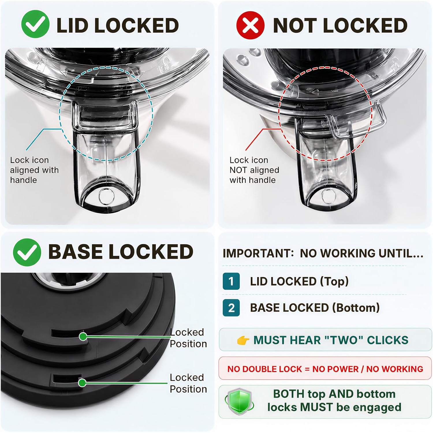 Olixis Food Processor 10.5 Cups, 600W Powerful Food Processors With 5 Blades, Dishwasher Safe Meat Grinder For Slicing, Shredding, Chopping, Kneading, For Meat, Vegetables, Fruit, Dough