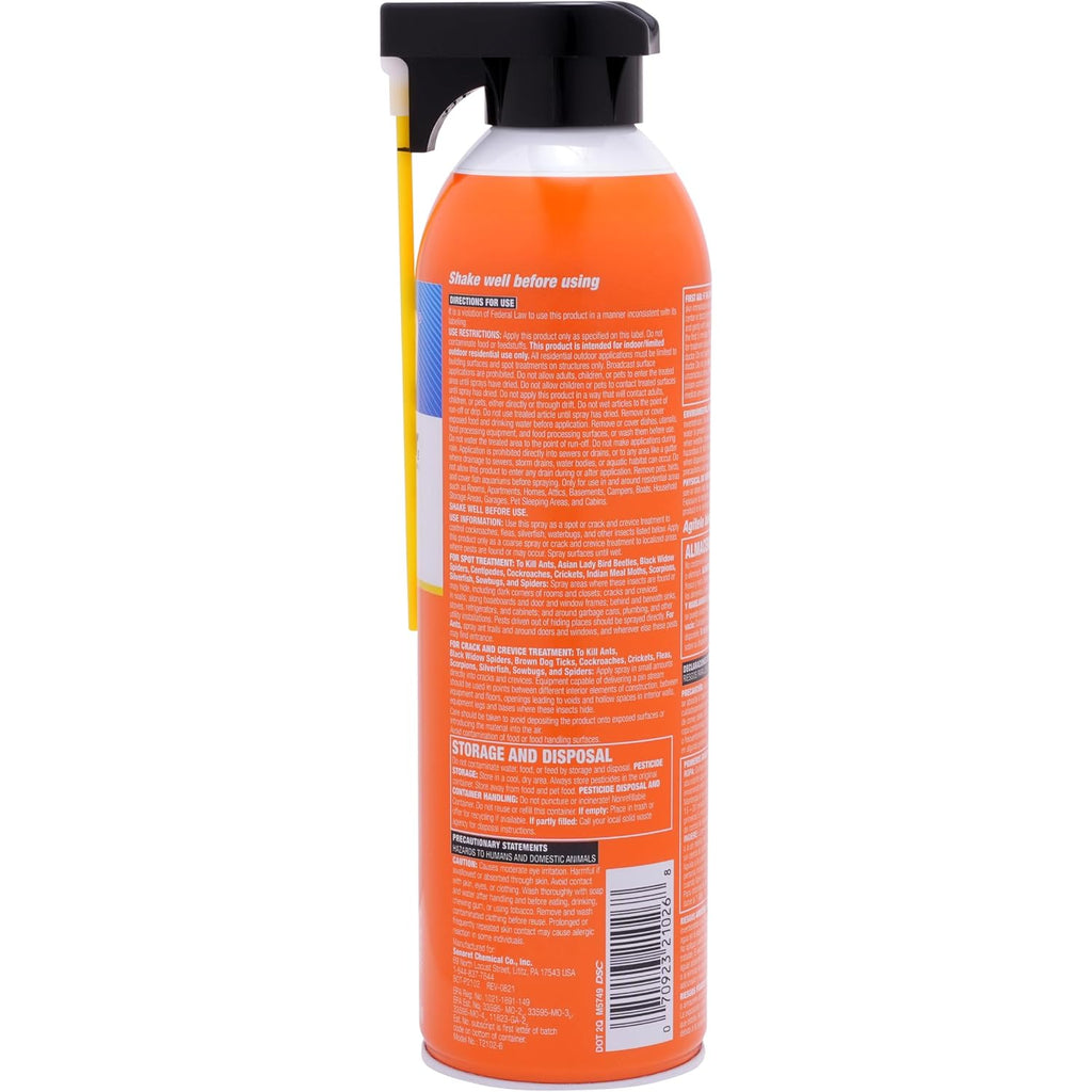 Terro Scorpion Killer, 16 Fl Oz Aerosol Spray Can | Kills Scorpions, Spiders, Ants, Roaches, Crickets On Contact, Residual Protection For Indoor And Outdoor Pest Control