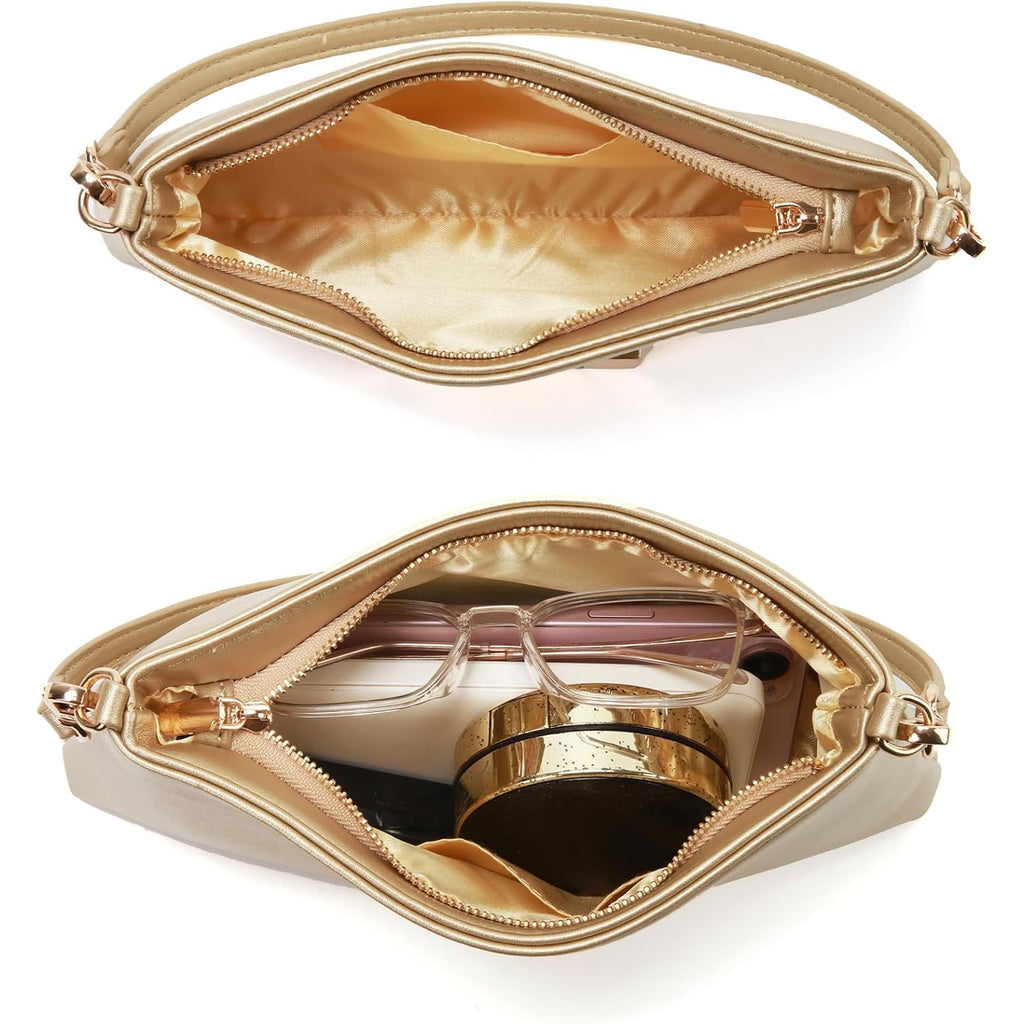 Women Clutch Purses Ladies Pu Leather Evening Bag Shoulder Bag Handbag For Party/Wedding/Cocktail/Prom/Club