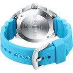 North Edge Solar Powered Dive Watch Men’S Watch, 1000Ft/300M Water Resistance, Luminous Dial, Silicone Strap 45.8Mm