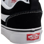 Vans Unisex Knu Skool Shoe - '90S Retro Puffy Low-Top Fashion Sneakers For Men & Women Black/True White