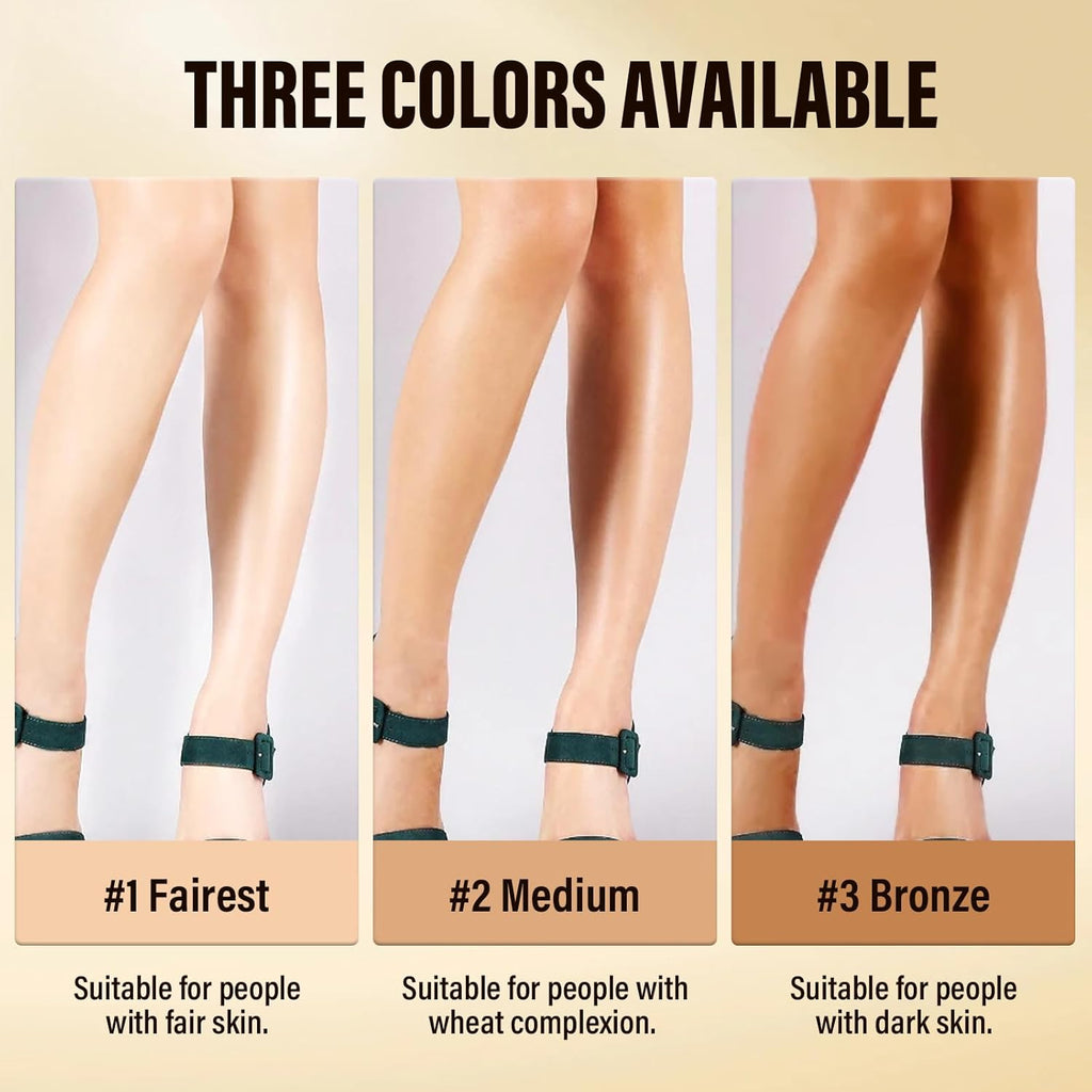Legs Makeup Waterproof with Brush,No Transfer Body Concealer,Tattoo Cover Up Makeup Waterproof,Long Last Body Foundation for All Skin Tones,100ML (Medium)