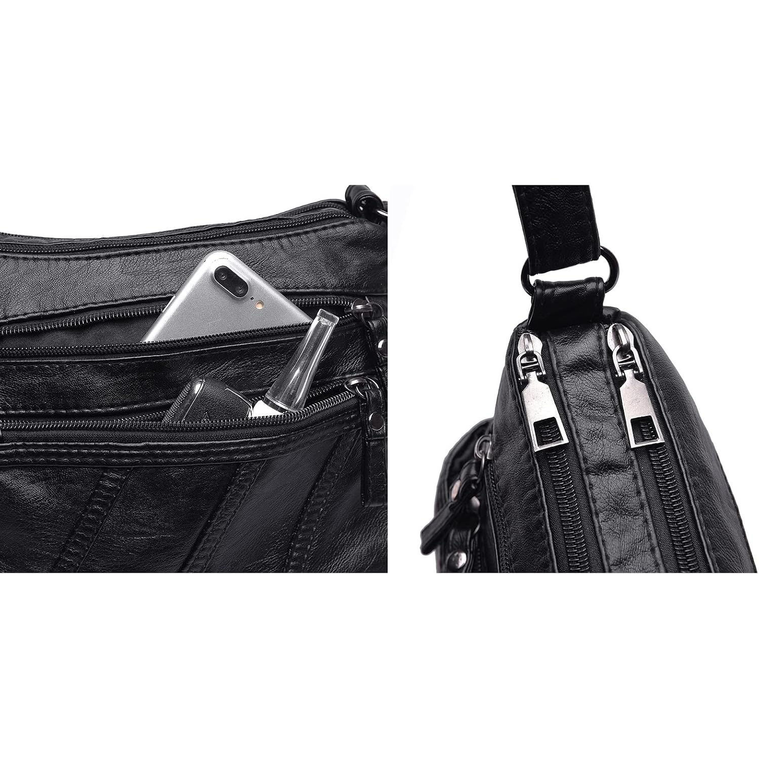 Crossbody Bags For Women Waterproof Shoulder Bag Messenger Bag Casual Pu Leather Ladies Purse Handbag Cross Body Hand Bag
