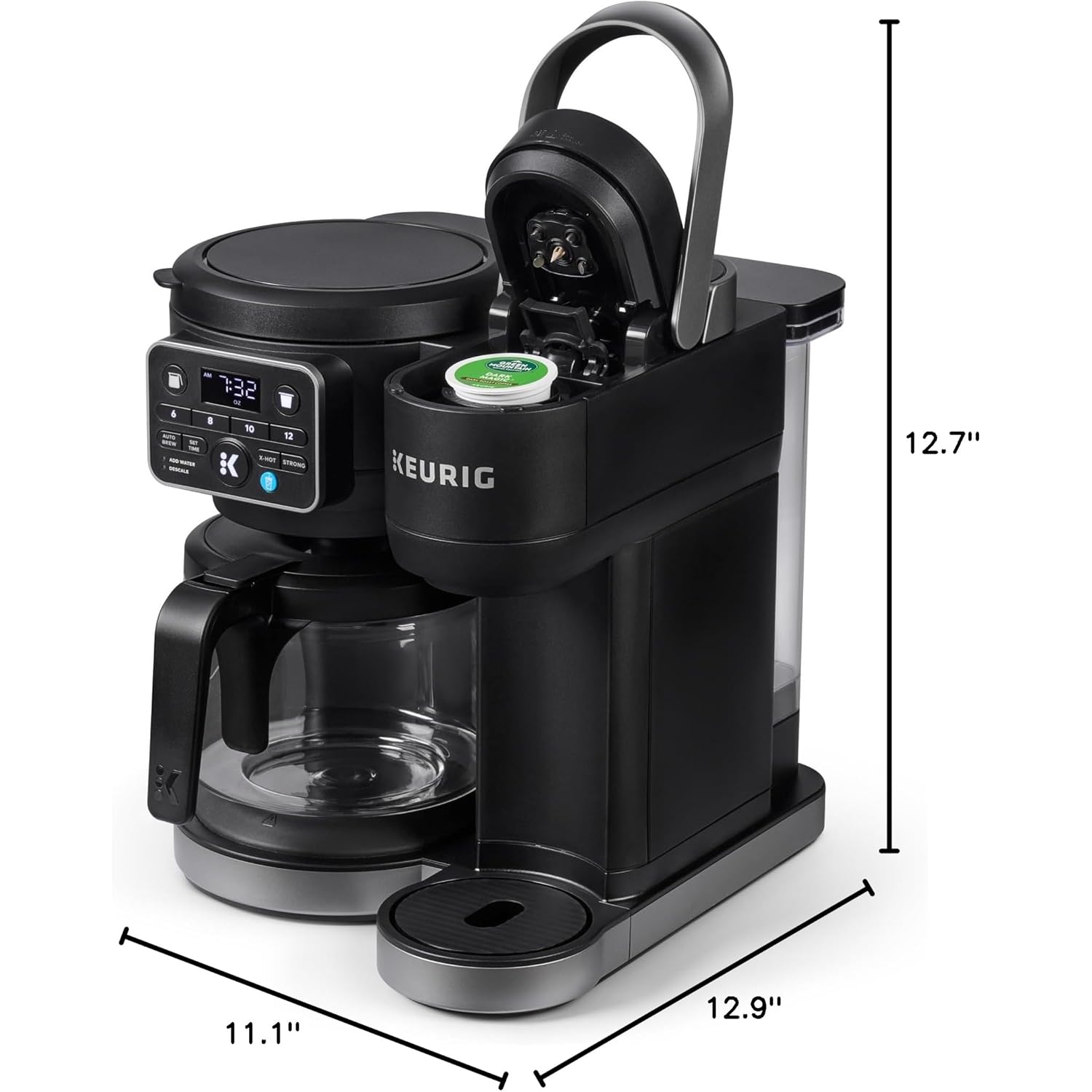 Keurig K-Duo Hot & Iced Single Serve & Carafe Coffee Maker, MultiStream Technology, 72oz Reservoir (Gen 2)