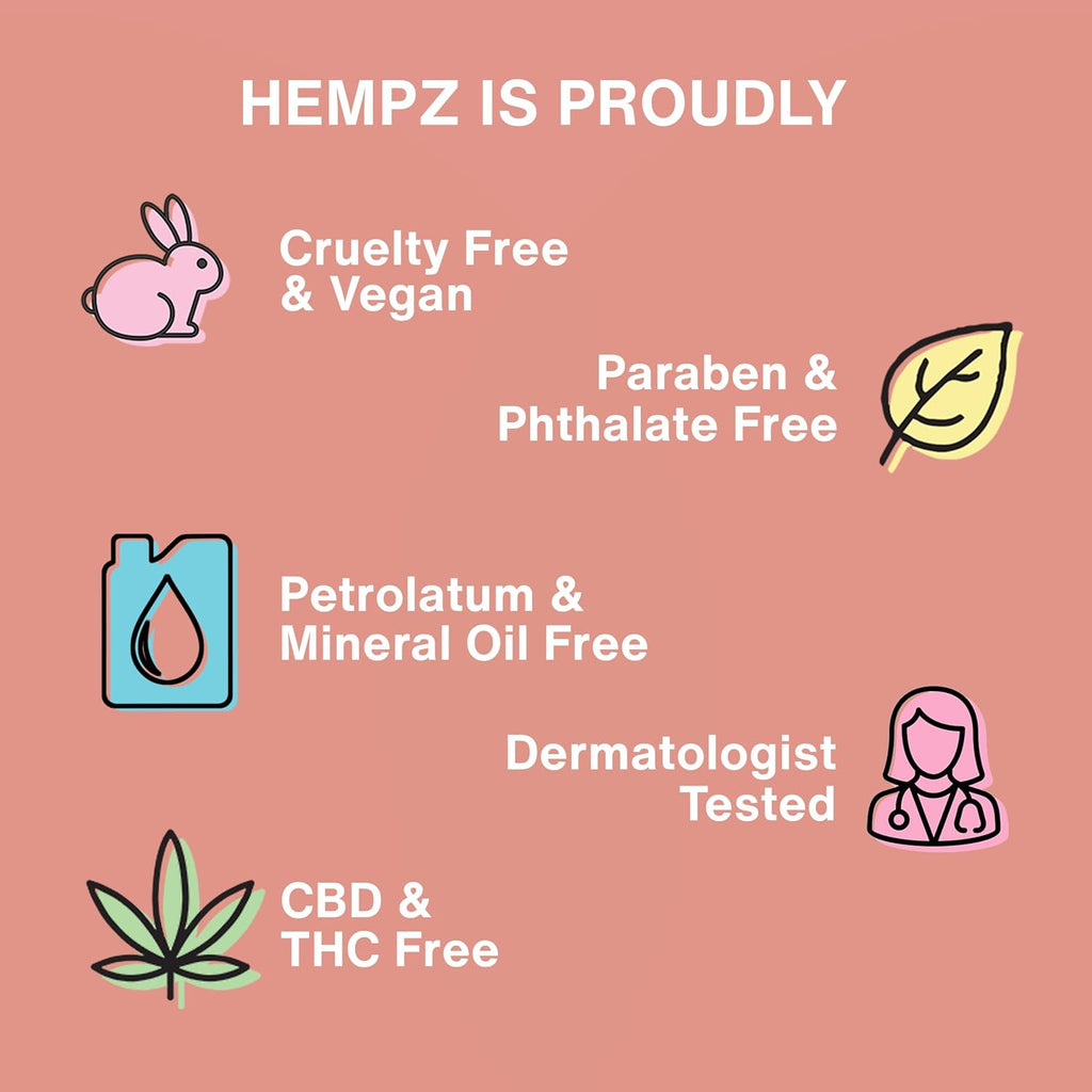 Hempz Juicy Peach Lotion, Natural Hemp Seed Oil Hydrating Body Moisturizer With Shea Butter, Peach Extract, And Aloe Vera Extract, 17 Fl.Oz.