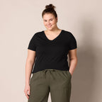 Amazon Essentials Women'S Regular-Fit Short-Sleeve V-Neck T-Shirt, Multipacks