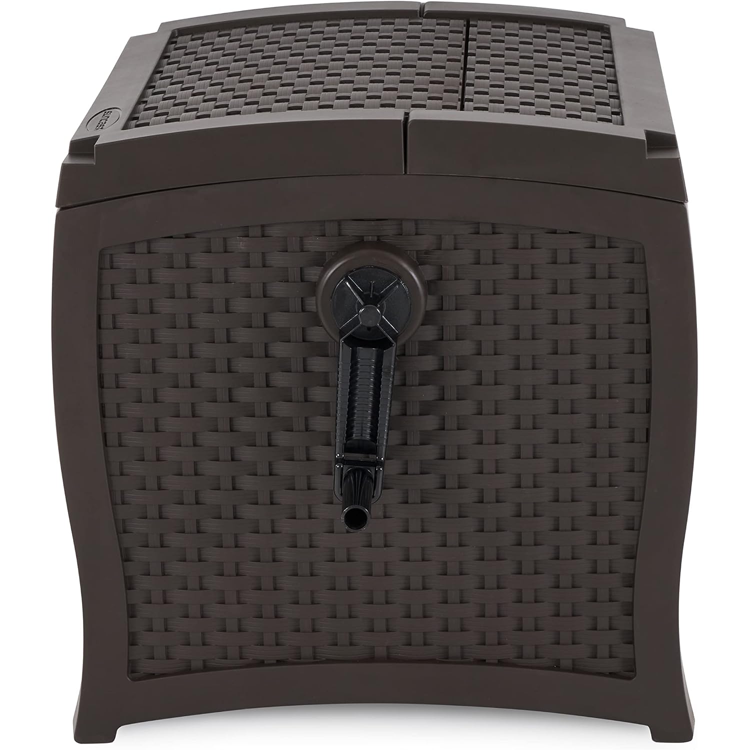 Suncast Hose Reel With Smart Trak Hose Guide, Water-Tight Connection, Durable Resin Construction, 225' Hose Capacity, Brown, Made In The Usa