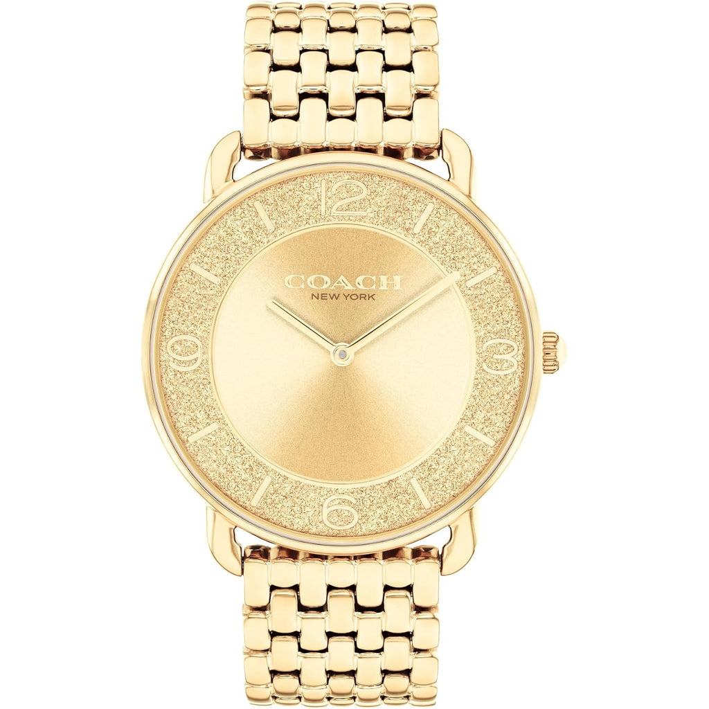 Coach Elliot Women'S 2H Quartz Watch - Stainless Steel Bracelet - Water Resistant Up To 3Atm/30 Meters - Premium Fashion - Classic Minimalist Design For Everyday Wear - 28Mm