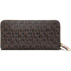 Calvin Klein Key Item Saffiano Continental Zip Around Wallet with Wristlet Strap