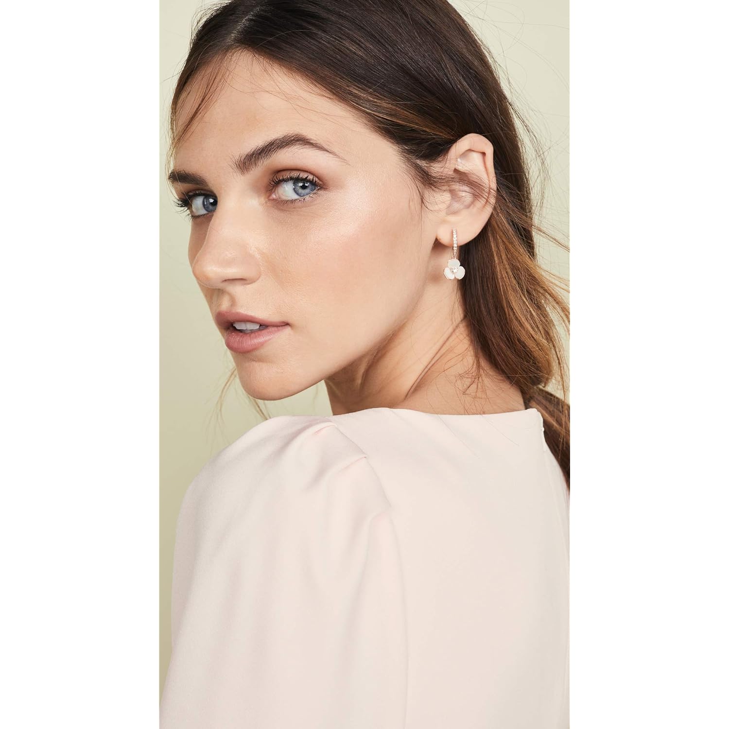 Kate Spade New York Disco Pansy Drop Earrings