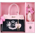 Juicy Couture Womens Heritage Tote Set, Stylish & Spacious Purse