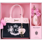 Juicy Couture Womens Heritage Tote Set, Stylish & Spacious Purse