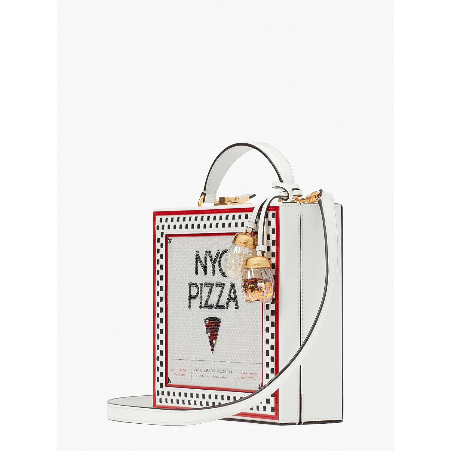 Kate Spade New York Womens Novelty 3D Crossbody Bag