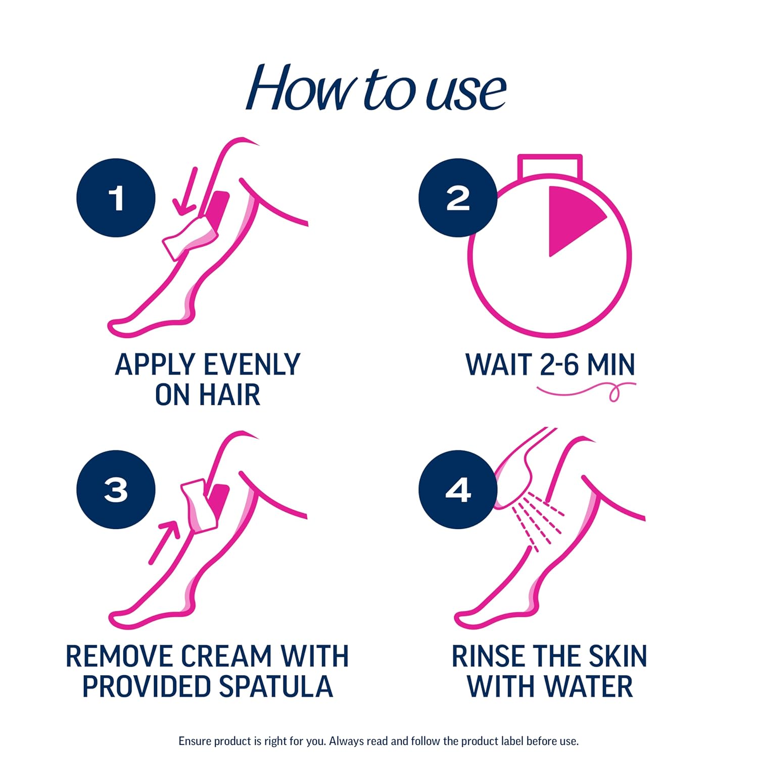 Veet Professional 2 Minute Cream for All Skin Types with Shea Butter, Full Bikini & Pubic Hair Removal, Dermatologically Tested, 13.5 FL OZ Bottle w/Spatula