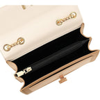 Color-Block Crossbody Bags For Women Leather Cross Body Purses Cute Designer Handbags Shoulder Bag Medium Size