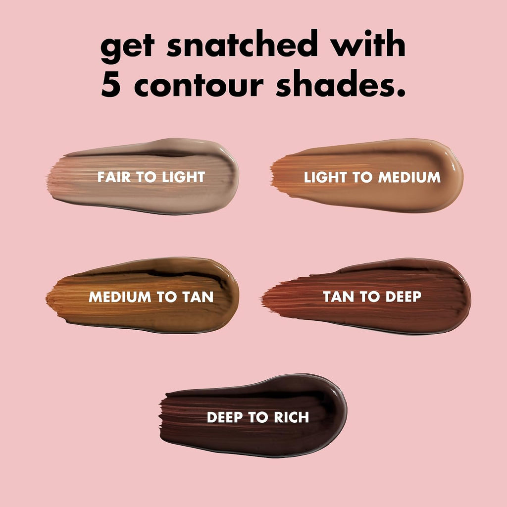 E.L.F. Halo Glow Contour Beauty Wand, Liquid Contour Wand For A Naturally Sculpted Look, Buildable Formula, Vegan & Cruelty-Free, Light/Medium