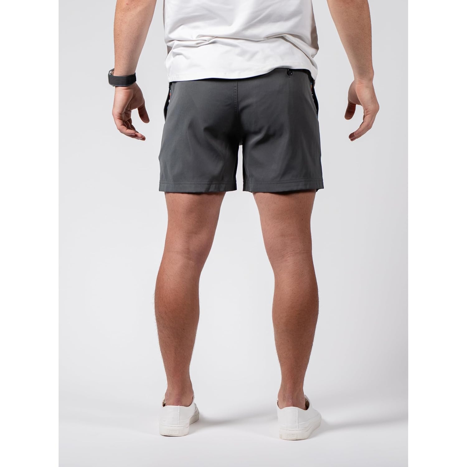 Wowie Mens Sapien 2.0 Casual Stretchy Mens Shorts, Lightweight & Anti-Wrinkle Material Summer Shorts With Pockets