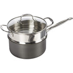 Cuisinart 17-Piece Pots And Pans Set, Non Stick Hard Anodized Cookware Set, Compatible With Electric, Gas Cooktops, Dishwasher Safe, Oven Safe Pot Set, Cool Grip Handles, Aluminum Core For Even Heat