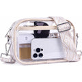 Frevaou Clear Bag For Stadium Events Crossbody Bags For Women Transparent Purse For Concerts, Games, Festivals
