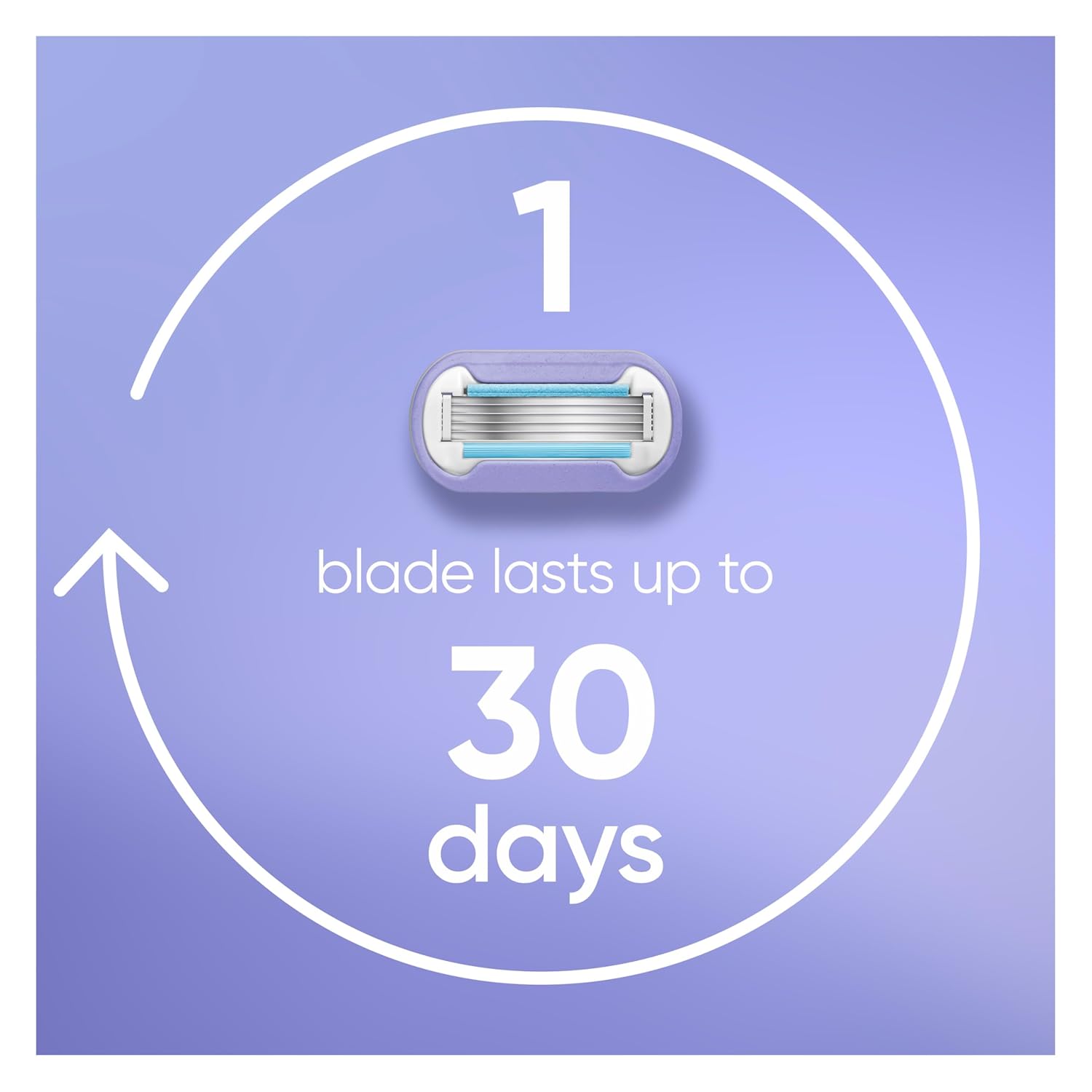 Gillette Venus Extra Smooth Contour Razor for Women, Includes 1 Reusable Razor Handle + 4 Count 5-Bladed Razor Refills, Women's Razor with Flexiball Pivoting Handle and Shower Holder