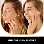Valitic 2 Pack Kojic Acid Vitamin C & Retinol Soap Bars For Dark Spot Bundle With 2 Black Exfoliating Gloves For Body Scrubs