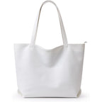 Wllwoo Soft Vegan Leather Tote Bag For Women Large Casual Hobo Handbags Zipper Shoulder Work Daily Weekender Travel Purse