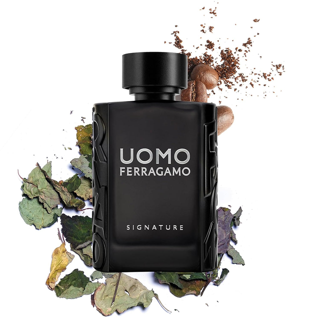 FERRAGAMO Uomo Ferragamo Signature Eau de Parfum Pour Homme, Cologne Spray for Men, 3.4 Fl. Oz.