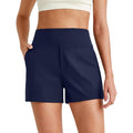 ShiftReady 3" Dress Shorts for Women High Waisted Trouser Shorts Tailored Trendy Casual Ladies Short with Pockets