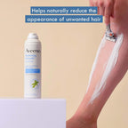 Aveeno Positively Smooth Moisturizing Shave Gel with Soy, Aloe & Vitamin E helps Prevent Nicks, Cuts & Razor Bumps, Creamy Shave Gel for a Close, Smooth Shave, Lightly Fragranced, Twin Pack, 2 x 7 oz