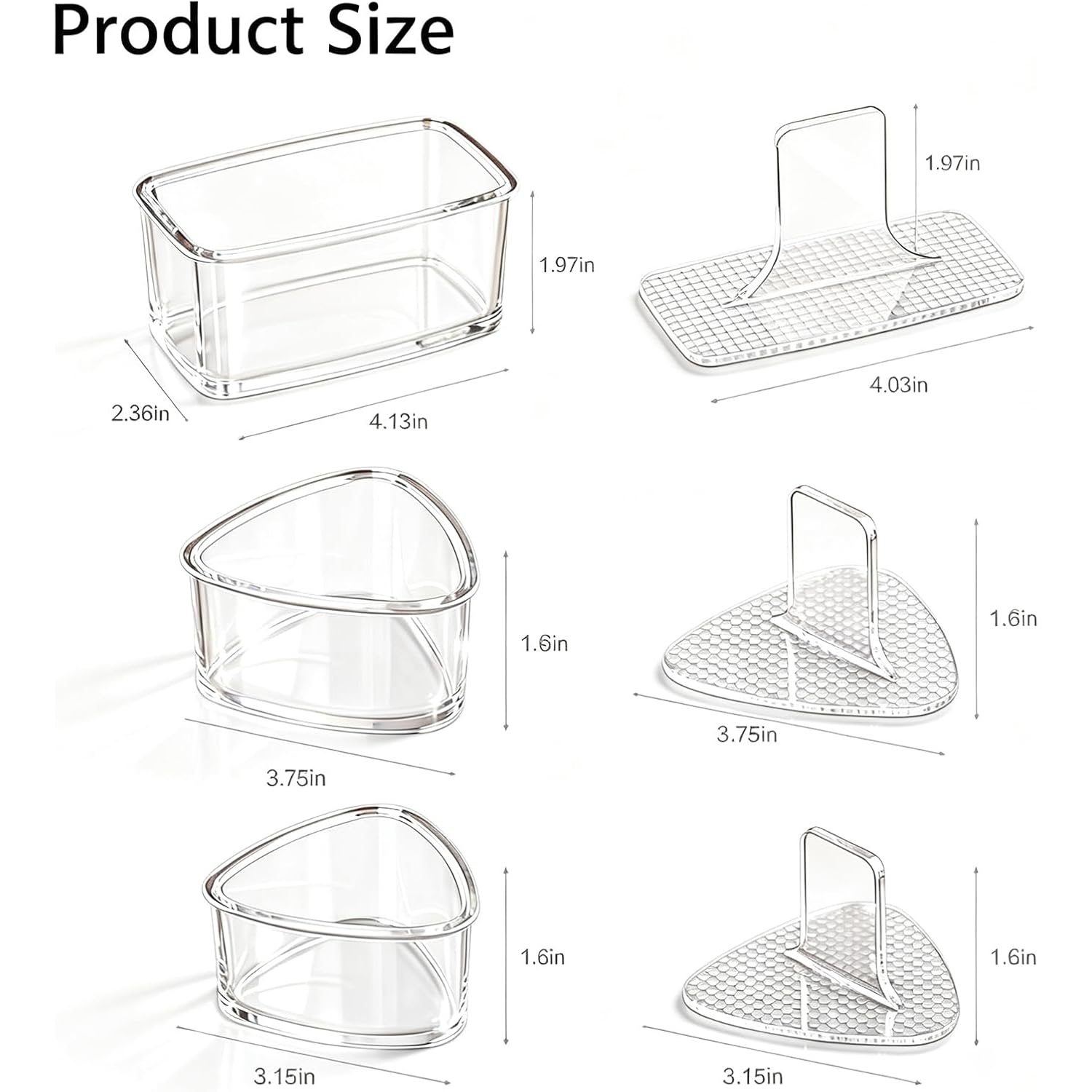 3Pcs Clear Large Onigiri Mold,Triangle Rice Press Molds For Sushi, Musubi & Rice Balls – Non-Stick,Bpa-Free,Hawaiian Musubi Maker, Sushi Mold For Bento Boxes And Lunches