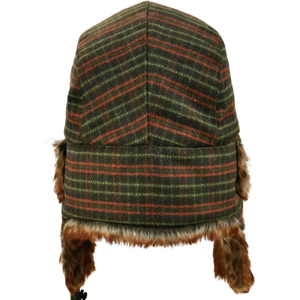 Unisex Winter Trapper Hat Cold Proof Keep Warm Hat with Ear Flaps