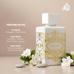Lattafa Bade'e Al Oud Honor & Glory - Fruity, Vanilla, Warm Spicy, Woody - Eau de Parfum Long-Lasting Fragrance for Unisex, 3.40 Ounce / 100 ml | Unisex