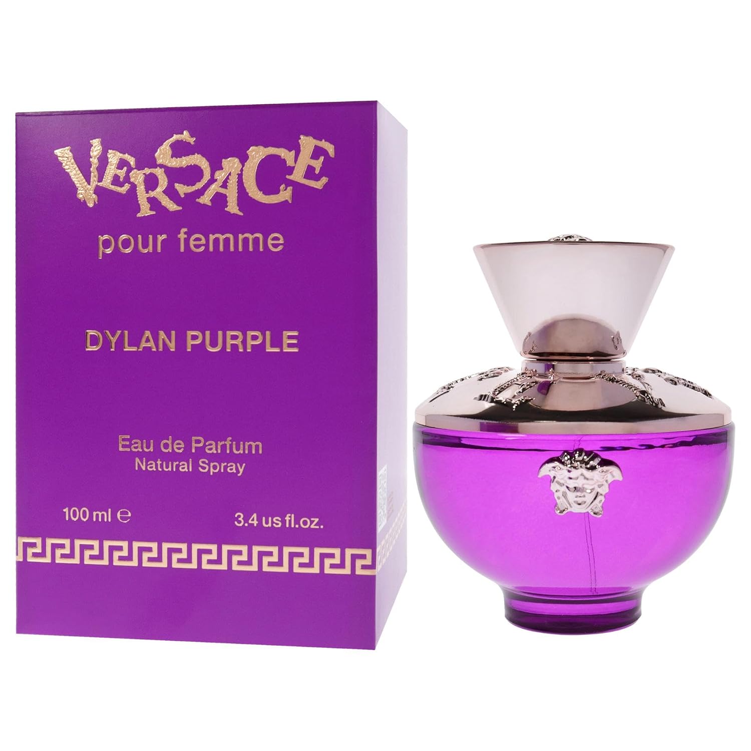 Versace Dylan Purple For Women 3.4 Oz Eau De Parfum Spray