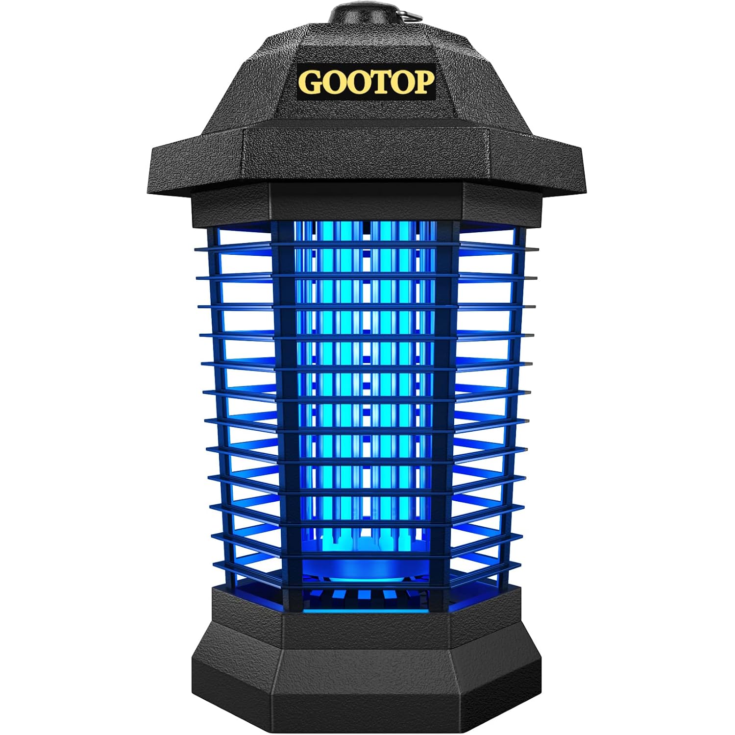 Gootop Bug Zapper Outdoor, Mosquito Zapper, 4200V 3 Prong Plug In Electric Fly Zapper, Mosquito Killer, Fly Traps, Flying Insects Zapper Indoor Outdoor, Abs Plastic Outer (Black)