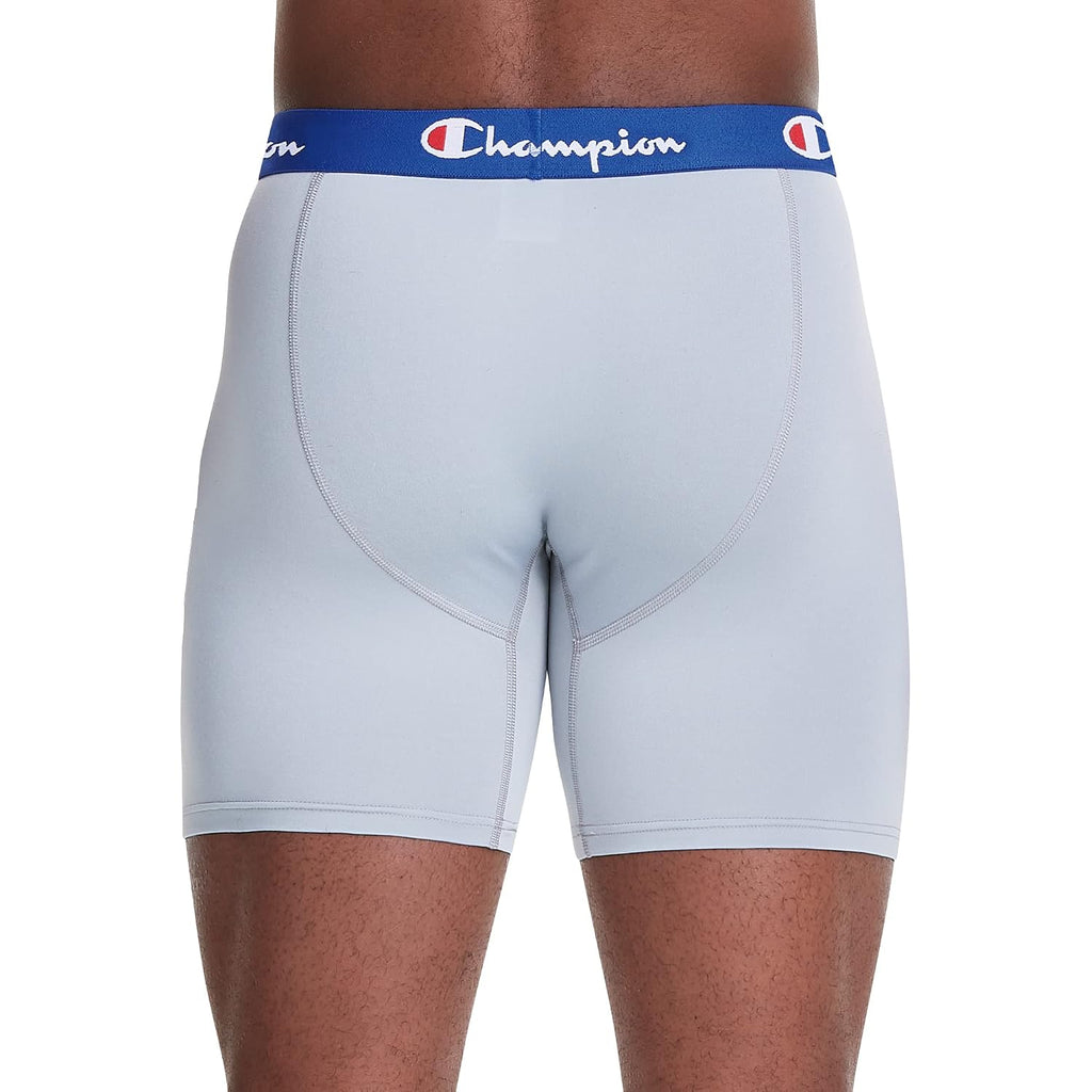 Champion Men'S Everyday Active Lightweight Stretch Variety Boxer Briefs - 3 Pack