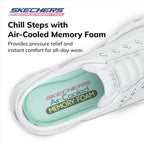 Skechers Women'S D'Lites Bright Sky Slip-On Sneaker