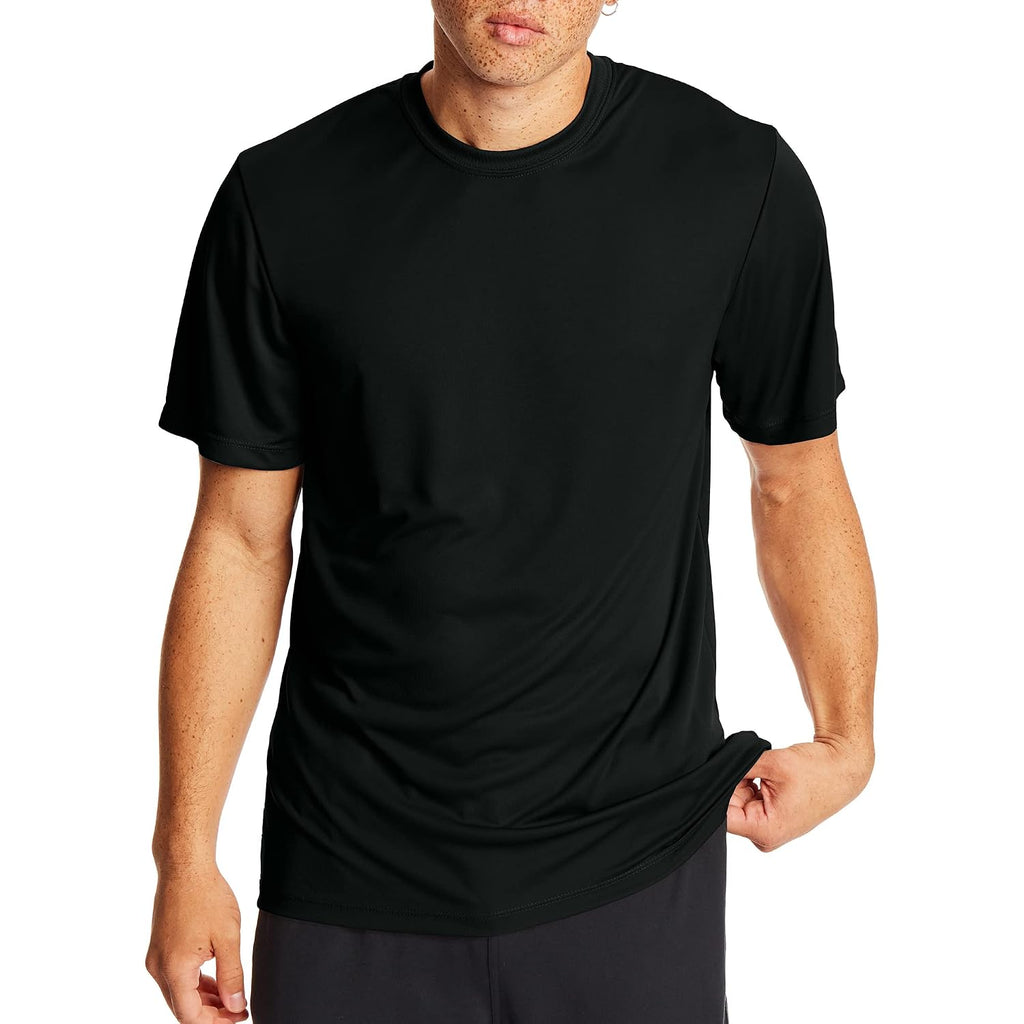Hanes Men'S Cool Dri Performance T-Shirt, Moisture-Wicking Short Sleeve Tee, 40+ Upf Protection, 2 Or 5 Pack