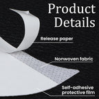 Larrel 150Pcs Eyeshadow Shields,Lint Free Eyeshadow Shield,Eyeshadows Tape Stencil Gel Pad Under Eye Patches,Prevent Makeup Residue For Eyelash Extensions Eyeliner Lip Tinting Makeup