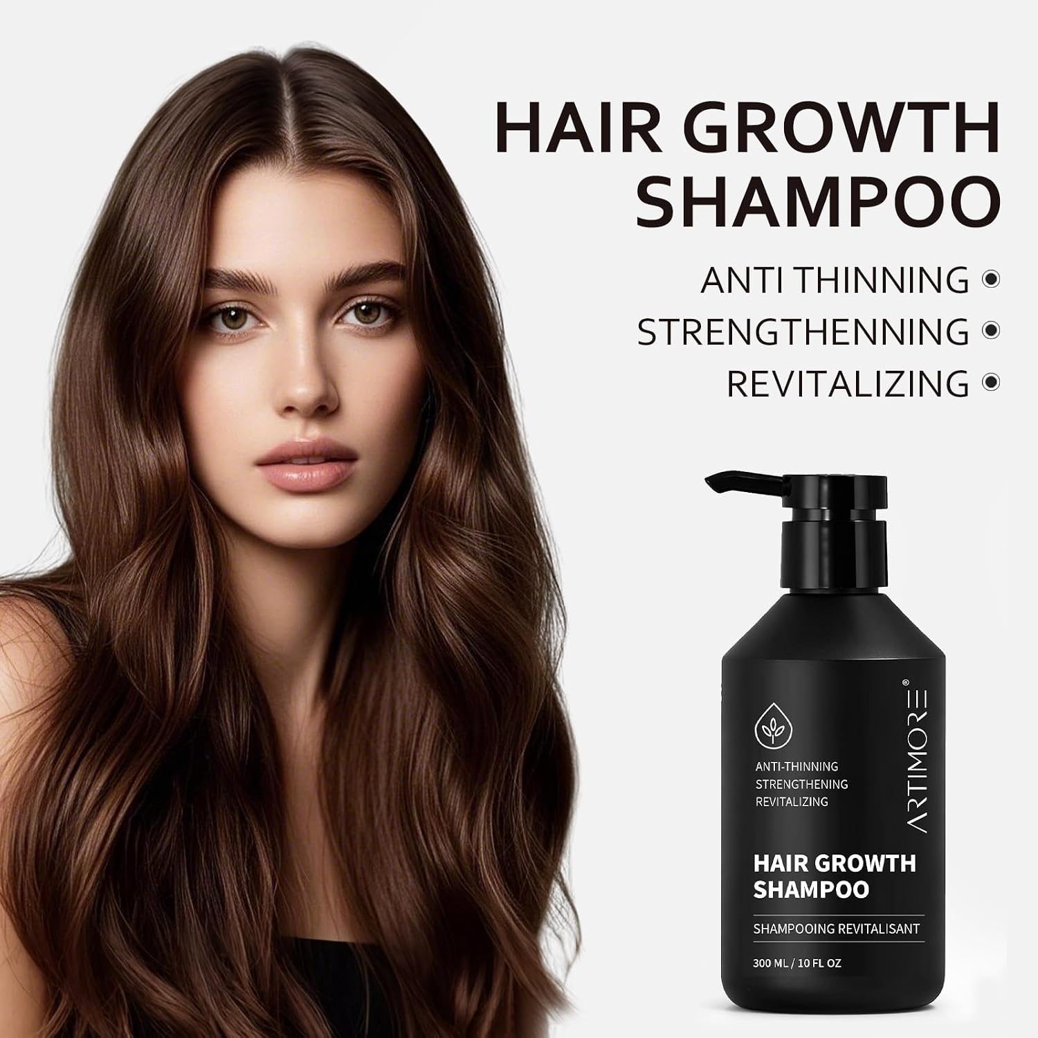 Biotin Rosemary Shampoo For Hair Growth, Strengthening For Thinning Hair Women & Men, Supports Scalp Health & Reduces Breakage (300Ml, Shampoo)