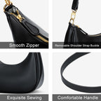 Kkxiu Shoulder Bag For Women Small Purse Cute Clutch Hobo Handbag Trendy Crescent Bag