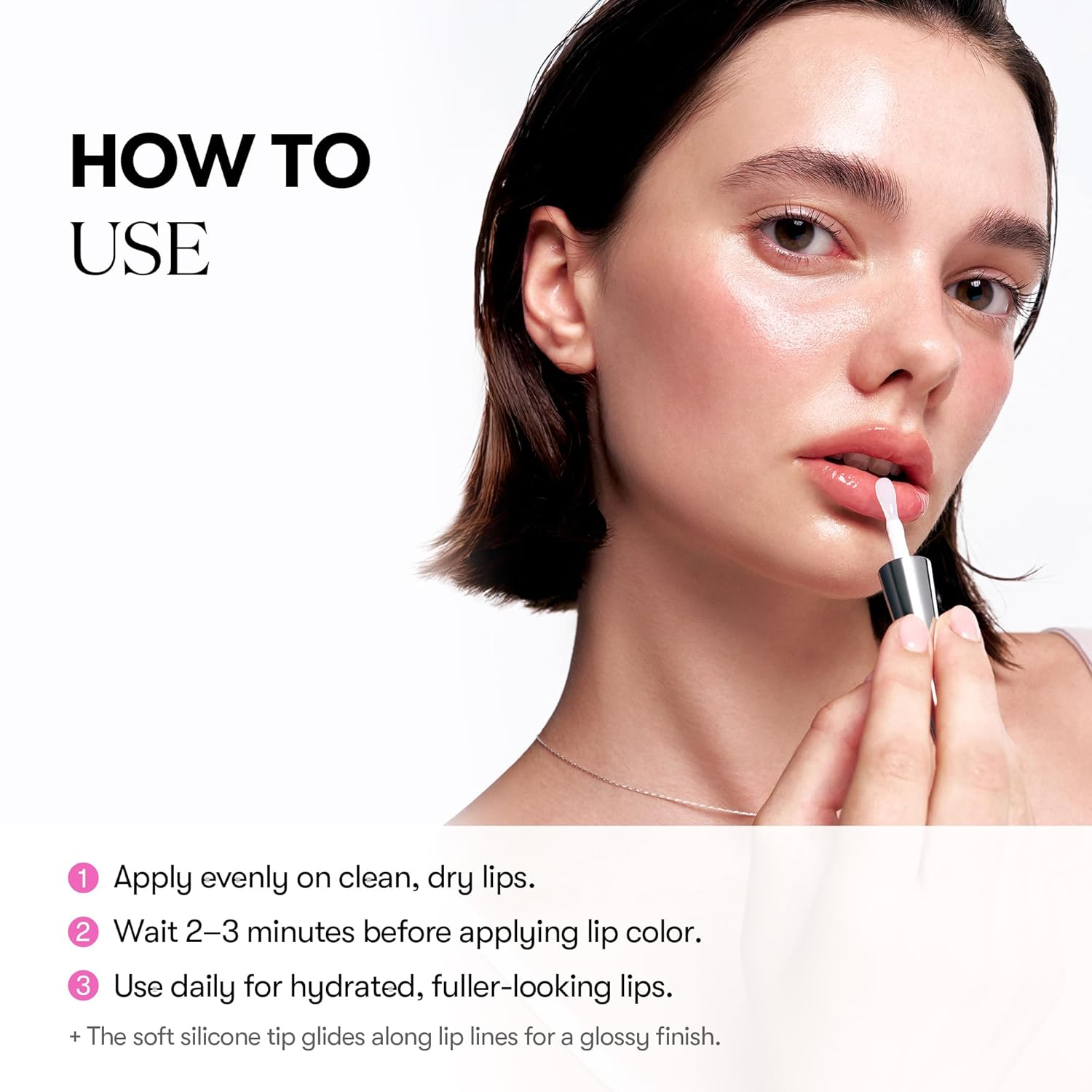 VT COSMETICS Reedle Shot Lip Plumper, Hydrating & Volumizing Clear Lip Gloss, Microneedling Effect & Hyaluronic Acid for Fuller, Smoother Lips, 0.15 oz (4.3 g) (Beginner)